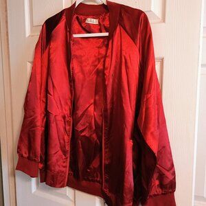 COC Womens Burgundy Light Weight Jacket, 1XL, New